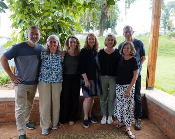 Phillipa Tyndale (third from the right) together with the team of Te-Kworo Foundation Australia directors 