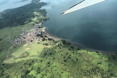 Island on Lake Victoria