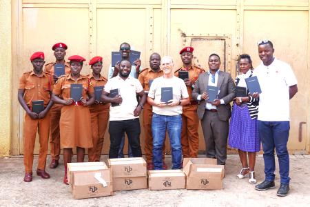 Bibles to Moroto Main Prison
