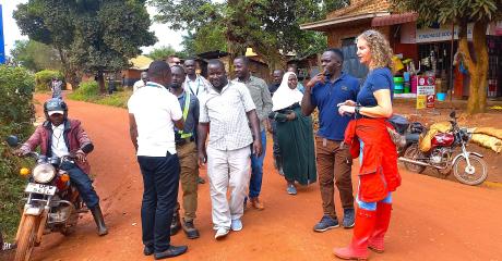 MAF staff visit Bulonde Community