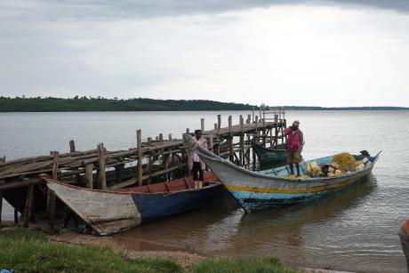 MAF serves people on Lwanabatya landing site on Lake Victoria
